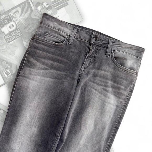 Y2K Gray Light Wash BeBe Denim Skinny Jeans - Picture 1 of 7